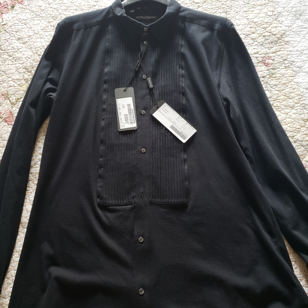 Dolce and Gabbana mens dress shirt